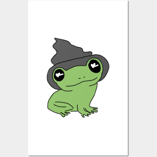 Witch Froggy Posters and Art